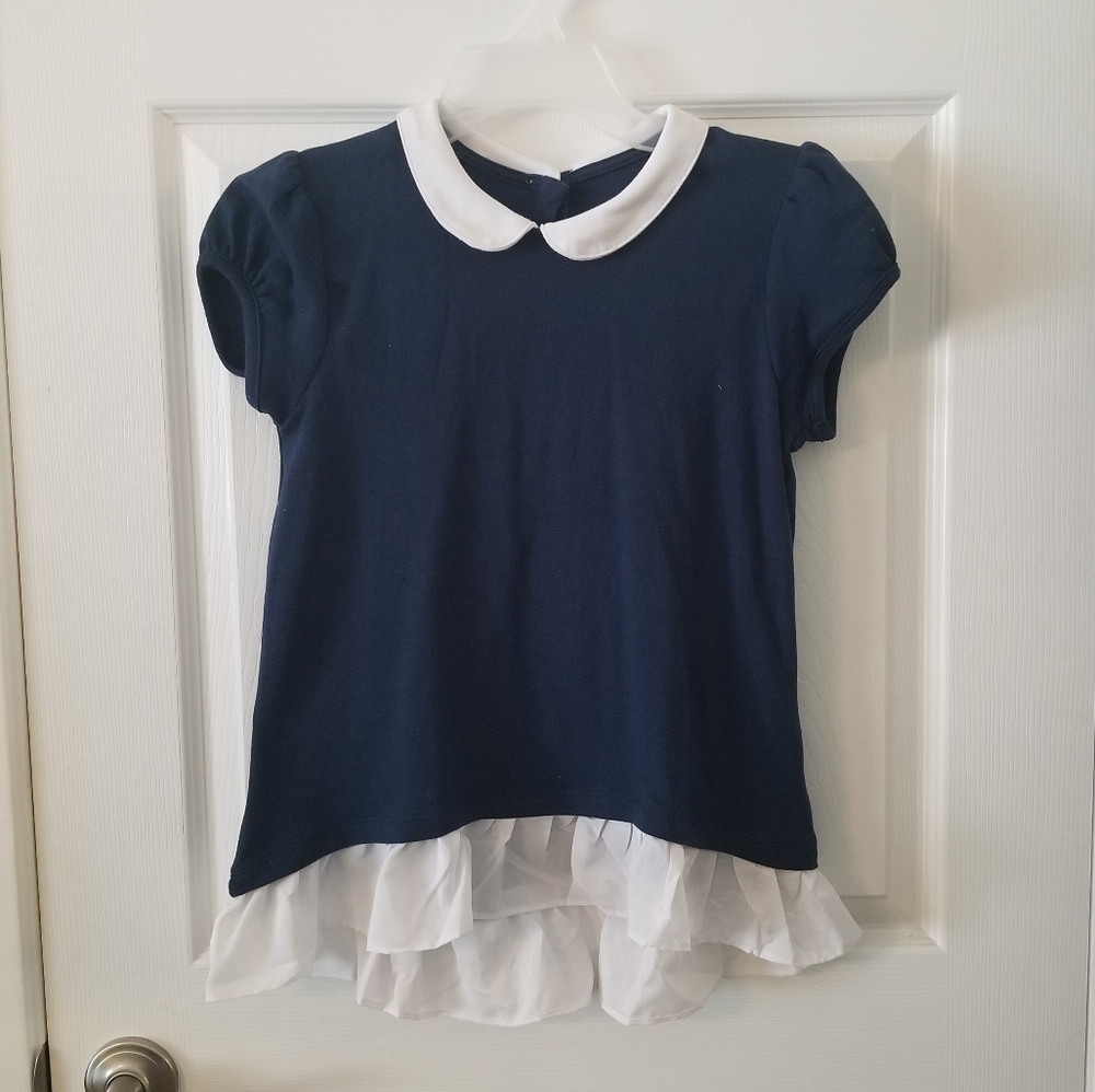 Girls Peterpan schoolgirl shirt